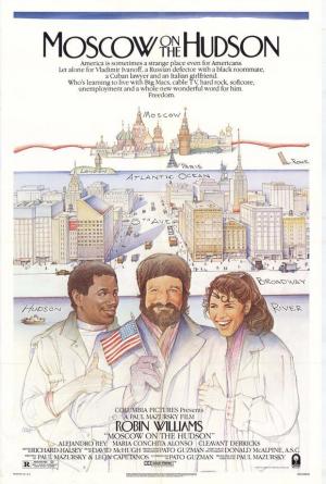 Moscú en Nueva York (1984) poster